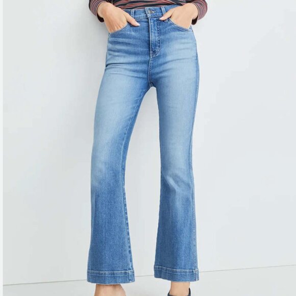 Veronica Beard Carson Ankle Flare High Rise - Picture 3 of 8